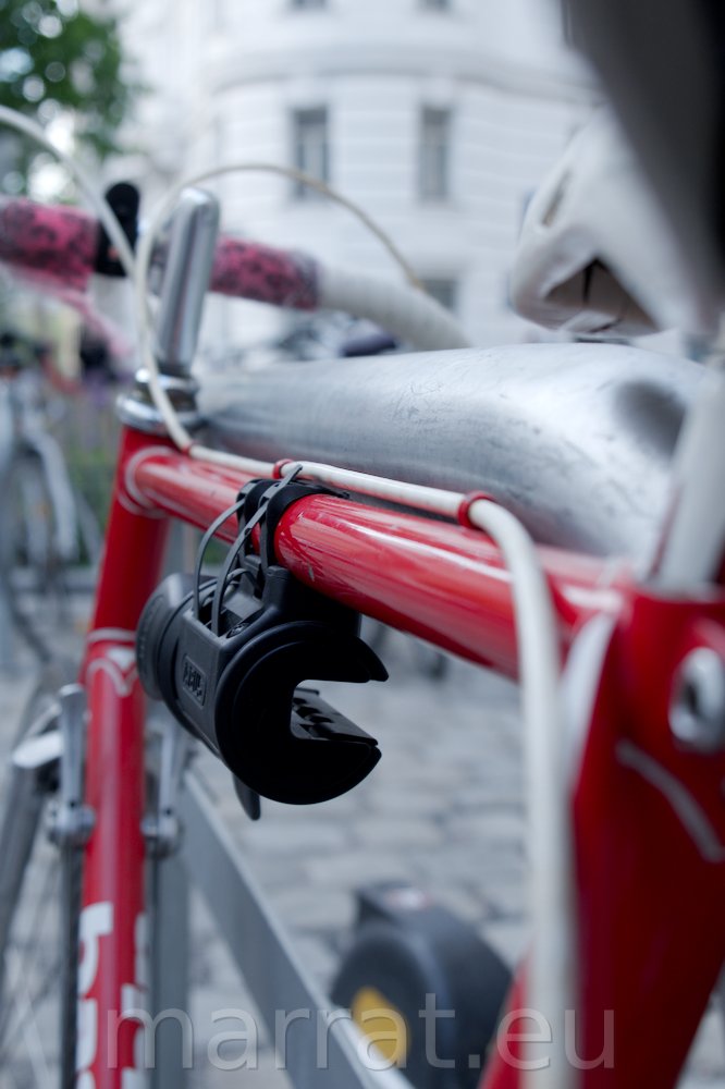 Red bycicle